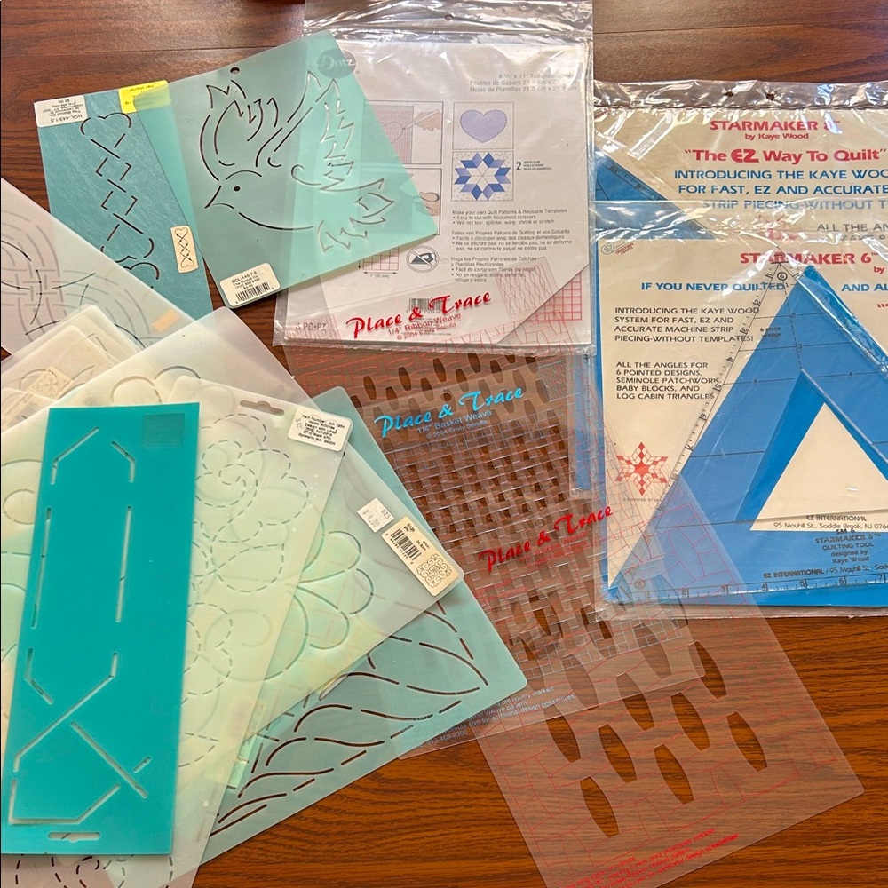 Quilting Stencil Set with Templates